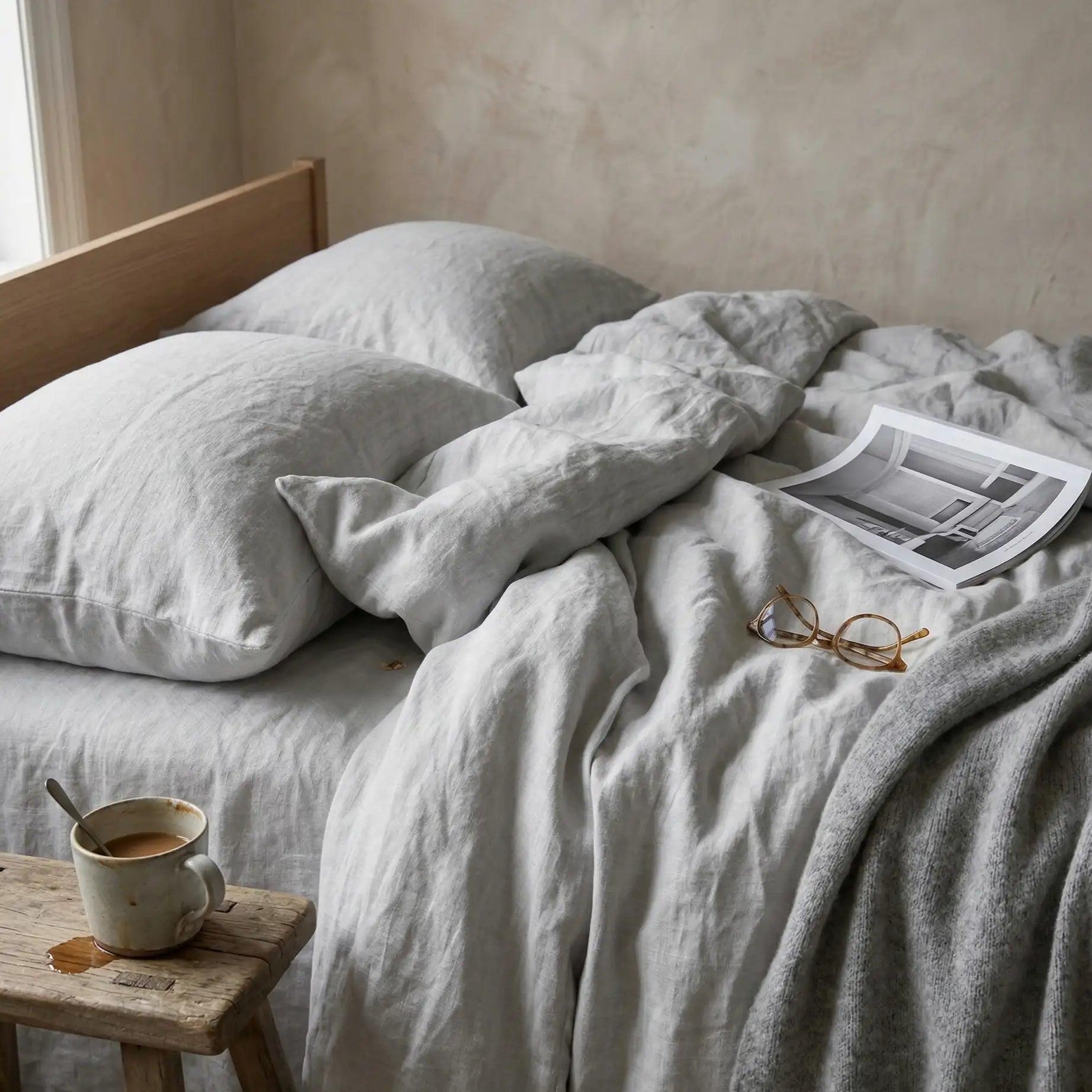 Комплект постільної білизни лляний "Ніжна Димка" від Supreme Rest