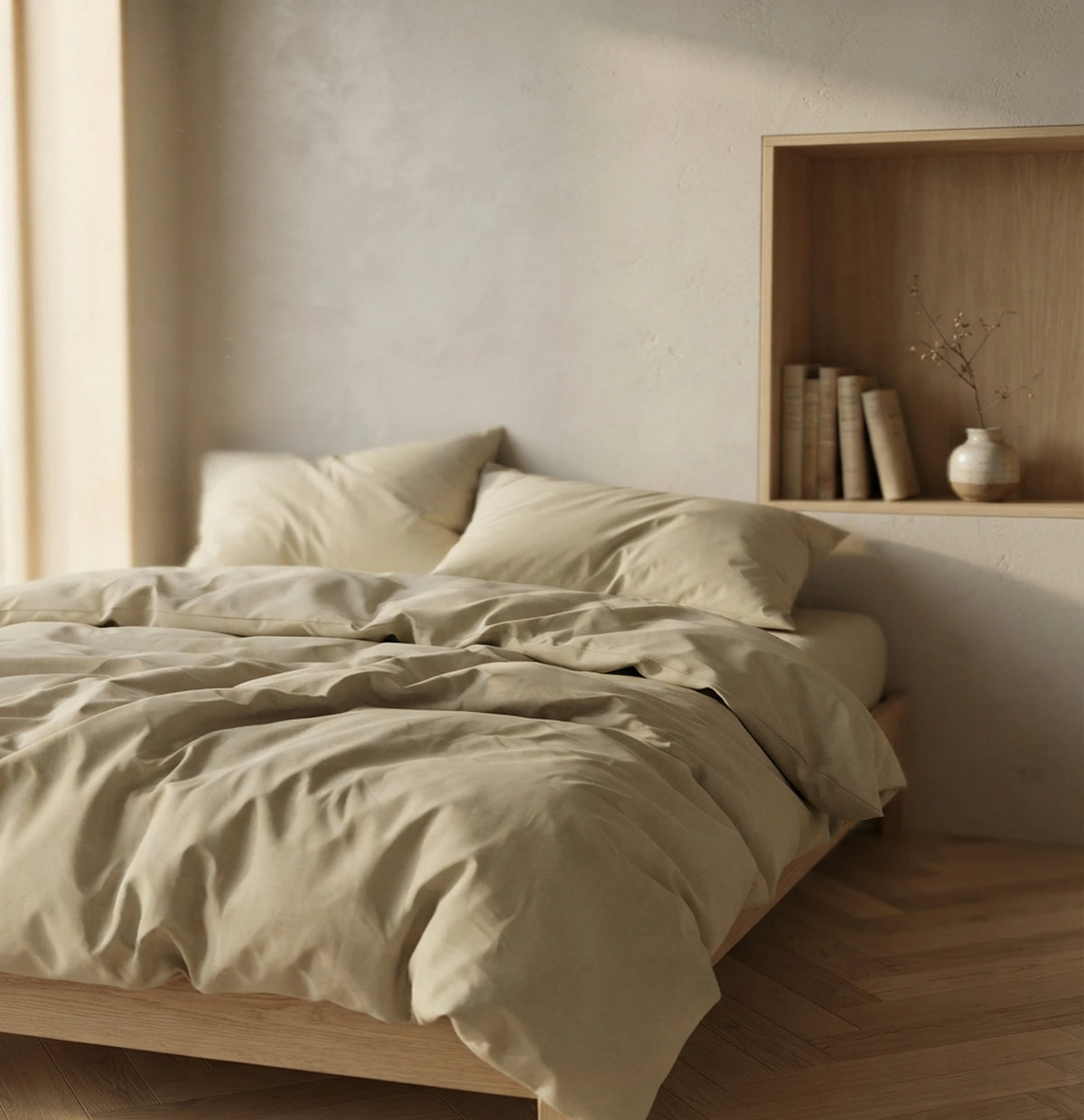 Ranforce Bedding Set "Vanilla Milk" by Supreme Rest