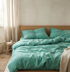 Ranforce Bedding Set «Mint Sea» by Supreme Rest