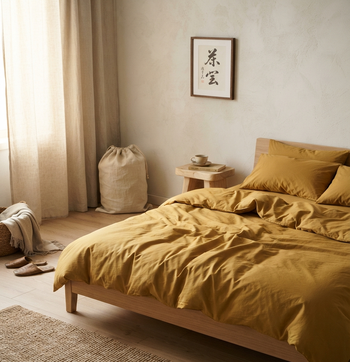 Ranforce Bedding Set "Golden Spice" by Supreme Rest