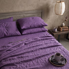 Supreme Rest "Fig Jam" Washed Cotton Bed Linen Set