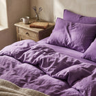Supreme Rest "Fig Jam" Washed Cotton Bed Linen Set