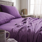 Supreme Rest "Fig Jam" Washed Cotton Bed Linen Set