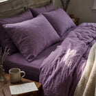 Supreme Rest "Fig Jam" Washed Cotton Bed Linen Set