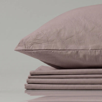 Supreme Rest "Fig Jam" Washed Cotton Bed Linen Set