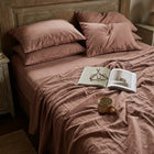 Supreme Rest "Fig Jam" Washed Cotton Bed Linen Set