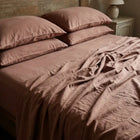 Supreme Rest "Fig Jam" Washed Cotton Bed Linen Set
