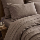 Supreme Rest "Fig Jam" Washed Cotton Bed Linen Set