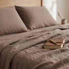 Supreme Rest "Fig Jam" Washed Cotton Bed Linen Set