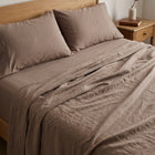 Supreme Rest "Fig Jam" Washed Cotton Bed Linen Set