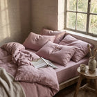 Supreme Rest "Fig Jam" Washed Cotton Bed Linen Set