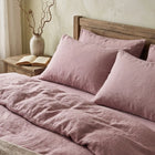 Supreme Rest "Fig Jam" Washed Cotton Bed Linen Set