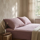 Supreme Rest "Fig Jam" Washed Cotton Bed Linen Set