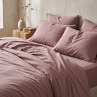 Supreme Rest "Fig Jam" Washed Cotton Bed Linen Set