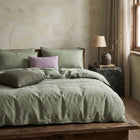 Supreme Rest "Fig Jam" Washed Cotton Bed Linen Set