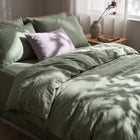 Supreme Rest "Fig Jam" Washed Cotton Bed Linen Set