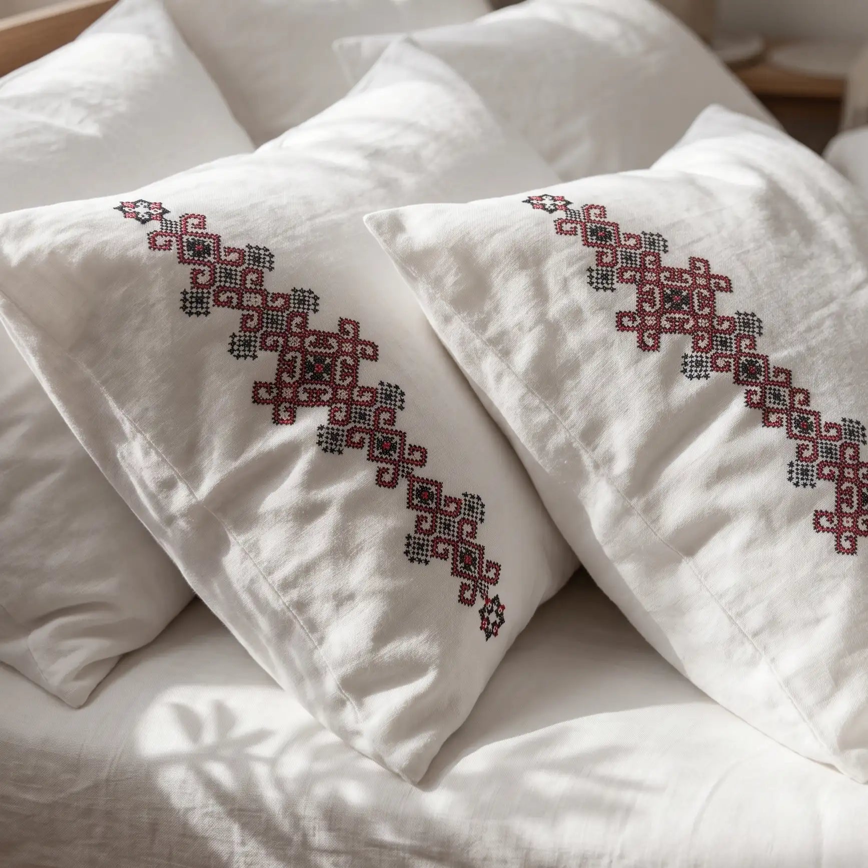 Комплект постельного белья с вышивкой «Буковинское дерево» от Supreme Rest