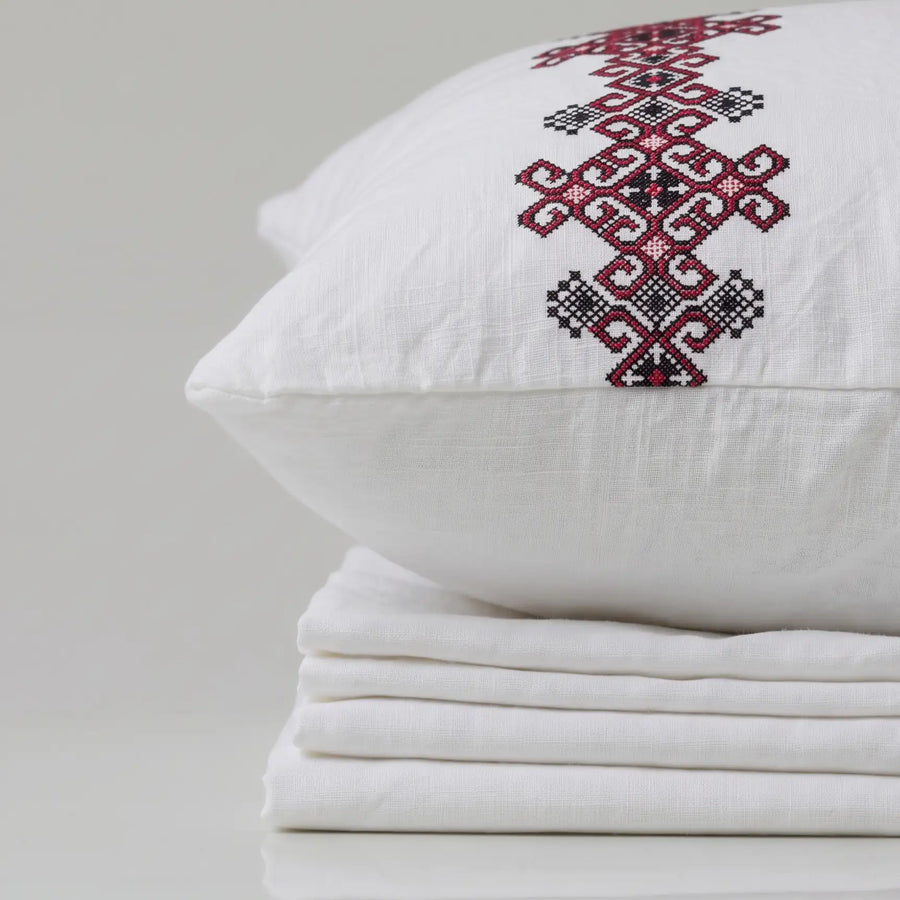 Комплект постільної білизни з вишивкою "Буковинське древо" від Supreme Rest
