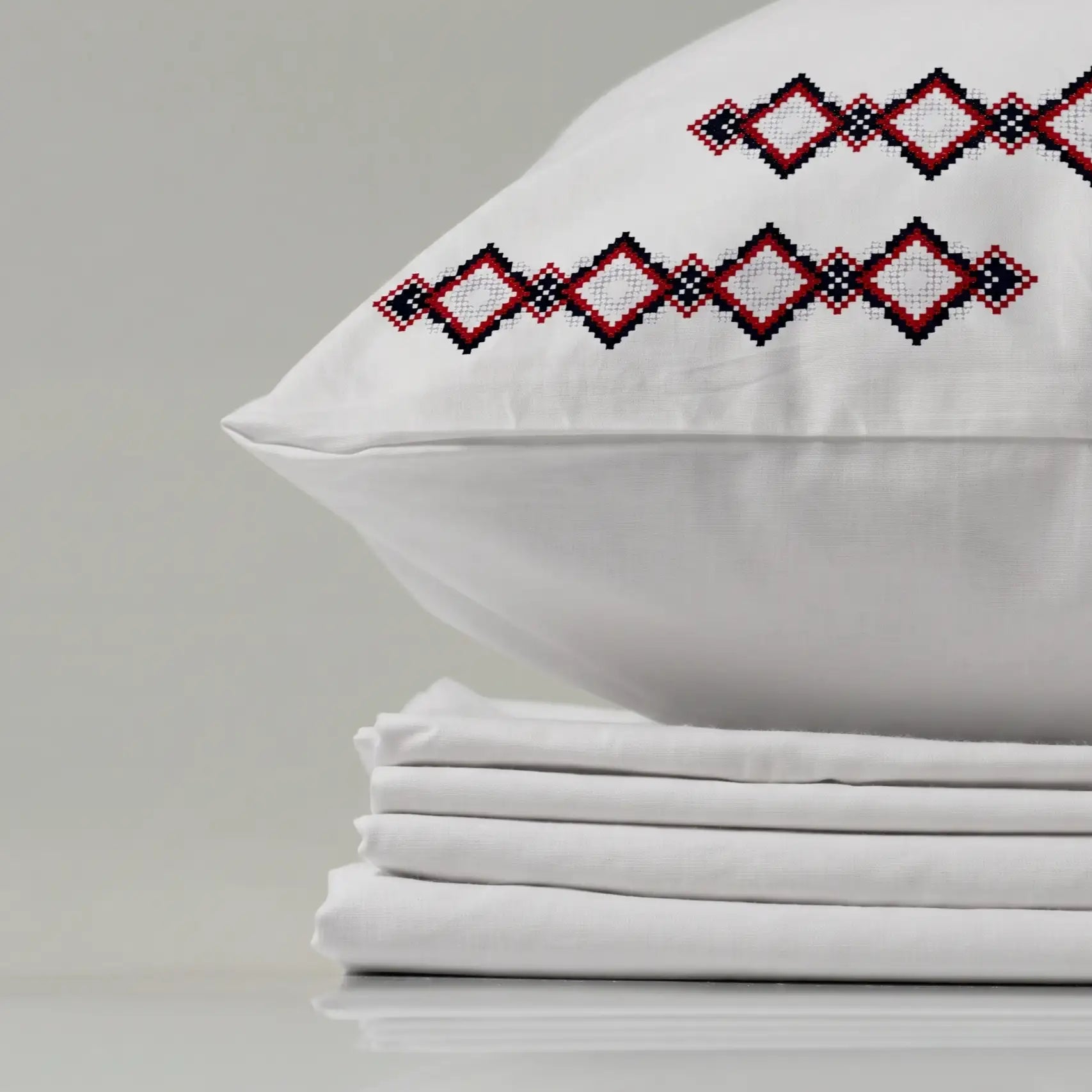 Комплект постельного белья с вышивкой «Надднепрянская нива» от Supreme Rest