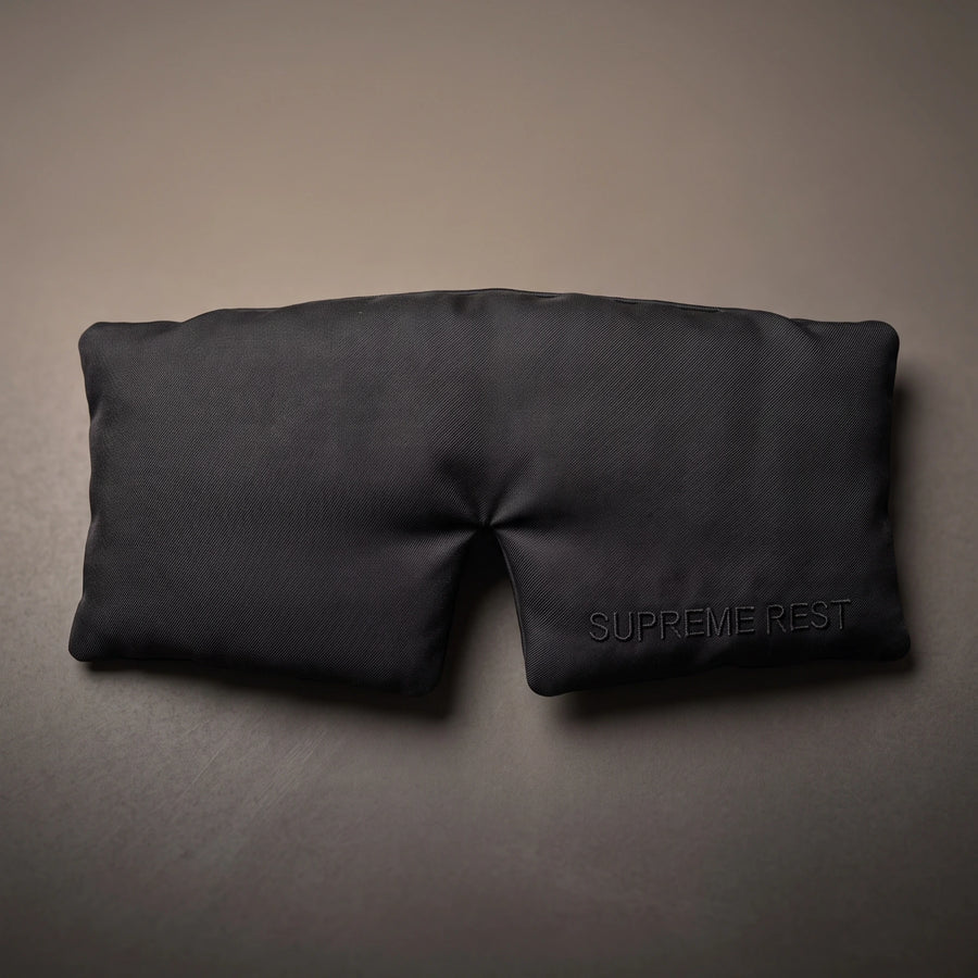 Black Tencel Sleep Mask by Supreme Rest