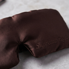 Supreme Rest Brown Silk Sleep Mask